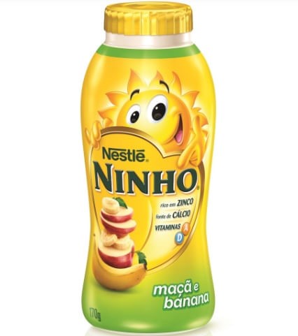 Iogurte Nestlé Ninho Maca Banana Cereal 170G