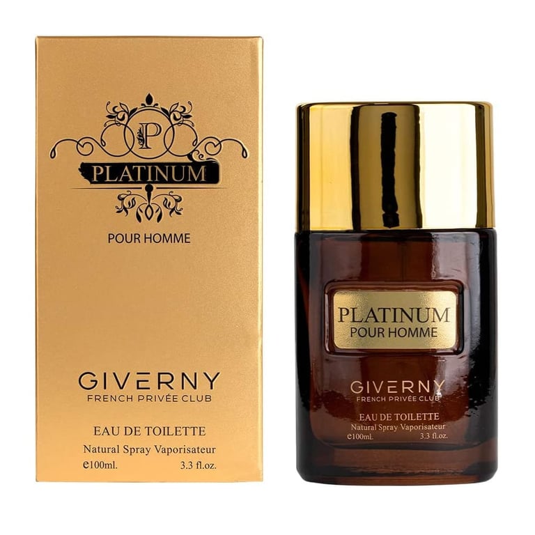 Deo Colônia Giverny Platinum Homme 100ml