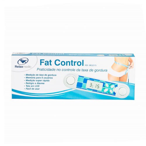 Medidor de Gordura Fat Control Relaxmedic