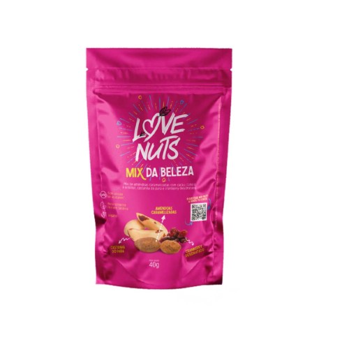 Nuts e Frutas Love Nuts Mix da Beleza 40g