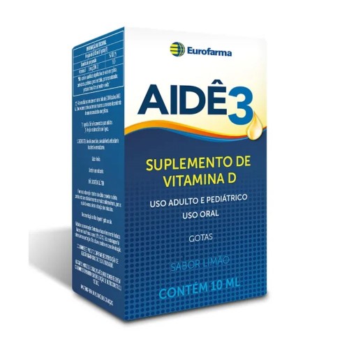 Aidê 3 Gotas Eurofarma 10ml