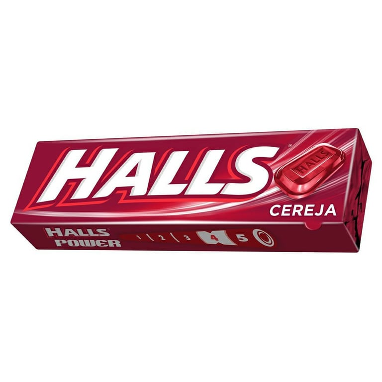 Bala Halls Cereja 28g