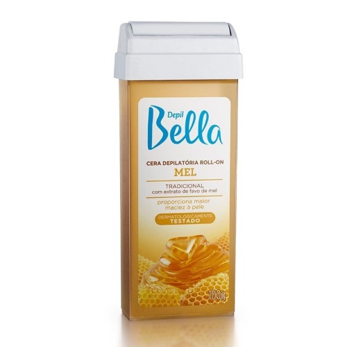 Cera Depil Bella Refil Roll-On Mel 100g