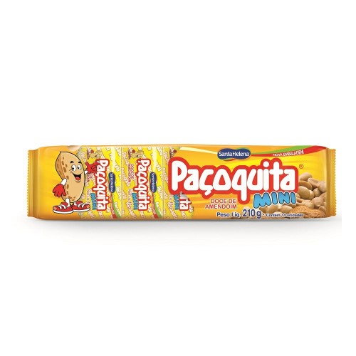 Paçoquita Santa Helena mini 210g