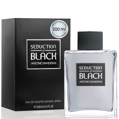 Perfume Antonio Banderas Seduction Black for Men Eau de Toilette - Perfume Masculino