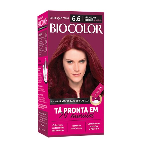 Mini Kit Tintura Biocolor Vermelho Intenso Queridinho 6.6