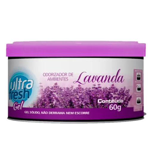 Odorizador Gel Ultra Fresh Lavanda 60g