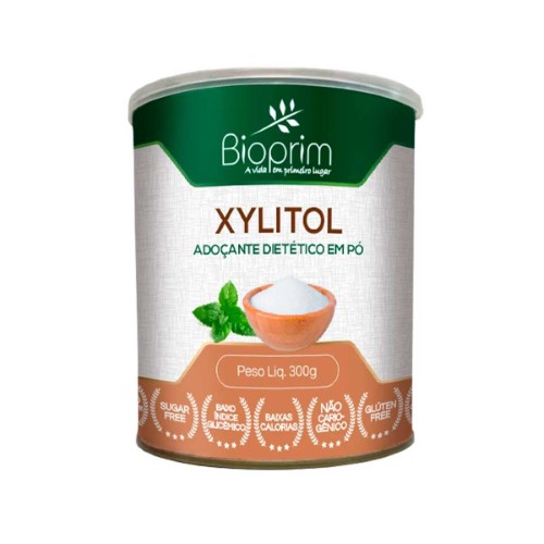 Adoçante Dietético em Pó Bioprim Xylitol com 300g