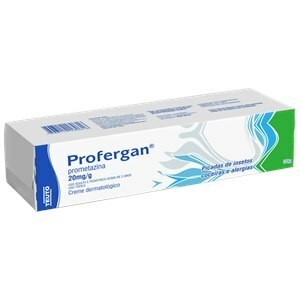 Profergan Cloridrato de Prometazina 20mg/g Creme Dermatológico 30g