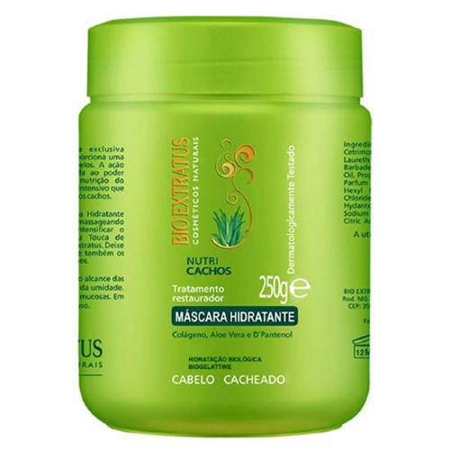 Máscara Bio/Extr Biogellat Nutri Cacho 250G - Bio Extratus