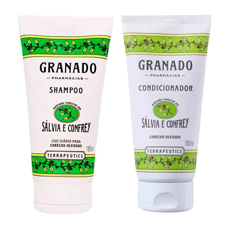 Granado Terrapeutics Sálvia e Confrey Kit - Shampoo + Condicionador