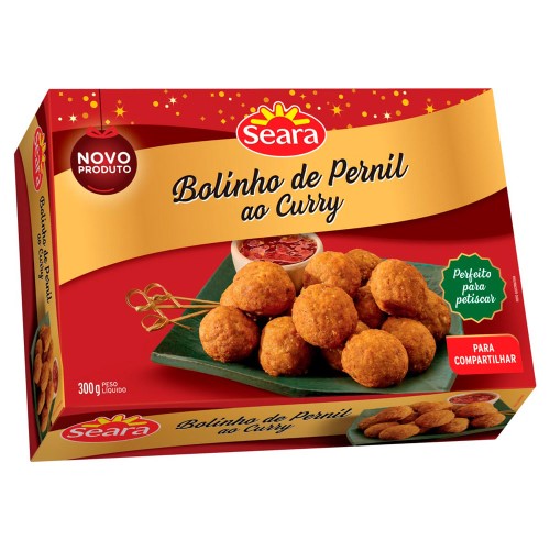 Bolinho de Pernil ao Curry Seara 300g