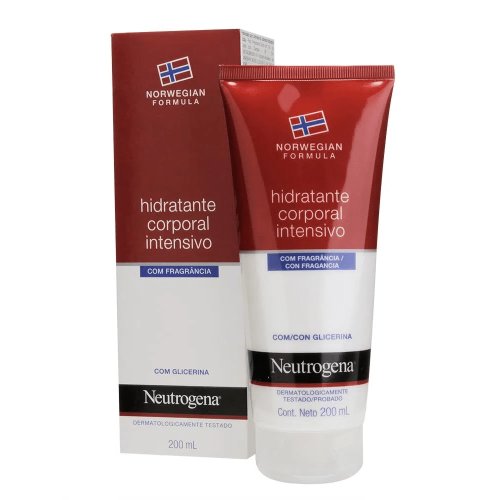 Hidratante Corporal Neutrogena Norwegian Formula Intensivo Sem Fragrância 200ml