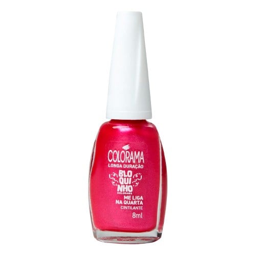 Esmalte Colorama Bloquinho Me Liga na Quarta Cintilante 8ml