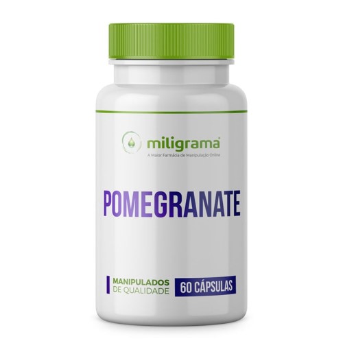 Pomegranate Extrato de Romã 350mg 60 Cápsulas