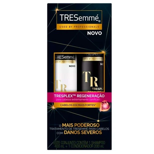 Shampoo + Condicionador TRESemmé TRESplex Regeneração 400ml+200ml