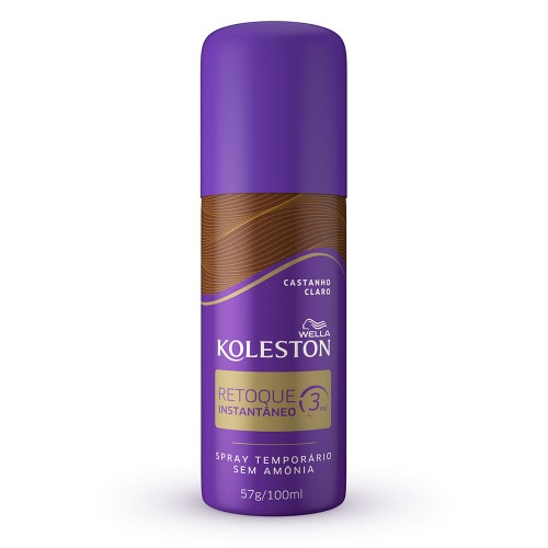 Retoque Instantâneo Koleston Castanho Claro com 100ml