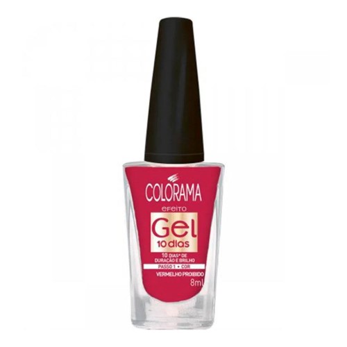 Esmalte Colorama Gel Vermelho proibido