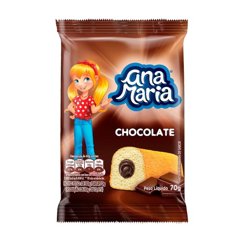 Bolinho Ana Maria Chocolate 70g