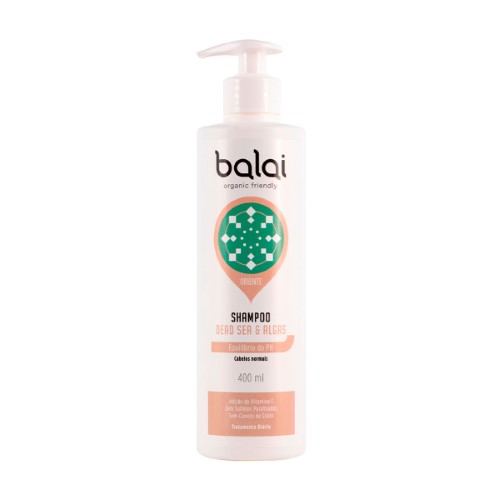 Shampoo Vegano Balai Dead Sea & Algas com 400ml