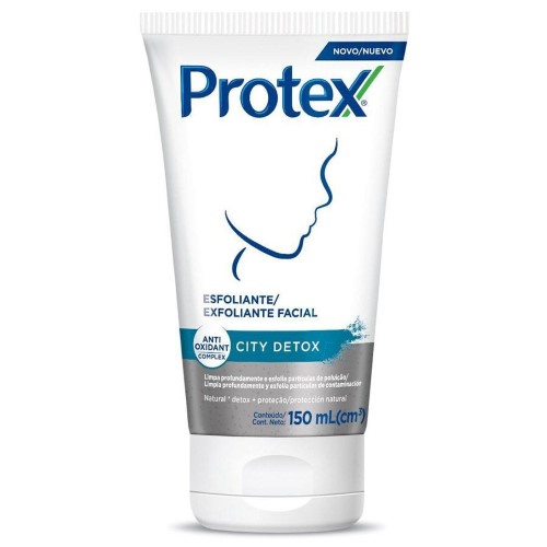 Esfoliante Facial Protex City Detox com 150ml