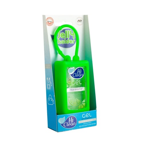 Gel Antisséptico Hi Clean Jelly Holder Extrato De Frutas Cítricas 70ml