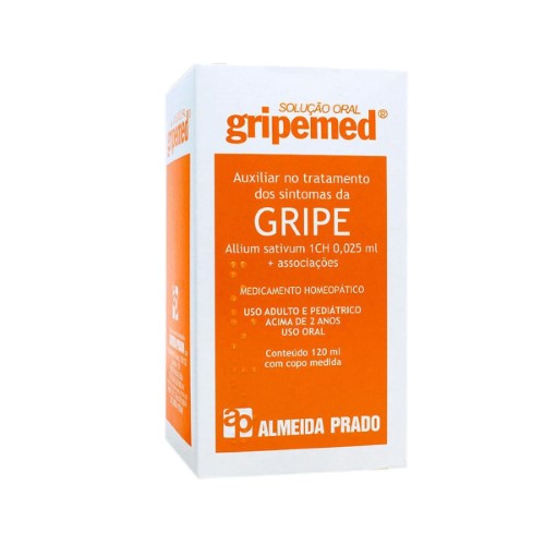 Gripemed Allium Sativum 1CH 0,025ml + Associações Solução Oral 120ml