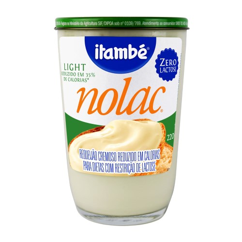 Requeijão Itambé Cremoso Nolac com 220g