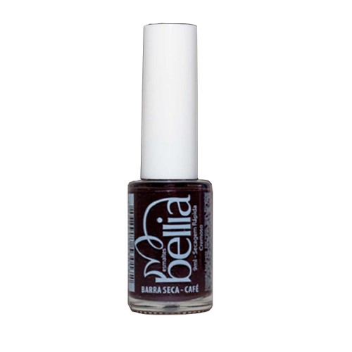 Esmalte Cremoso Bellia Barra Seca Café com 9ml