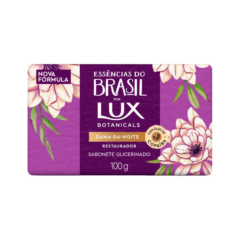 Sabonete em Barra Lux Botanicals Essências do Brasil Dama-da-Noite 100g