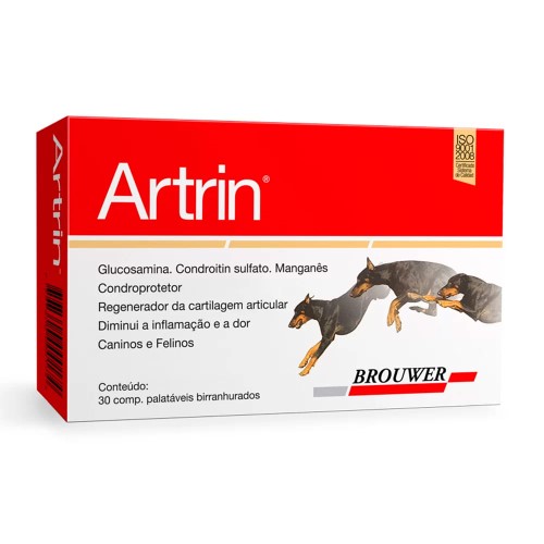 Artrin para Cães e Gatos 30 Comprimidos