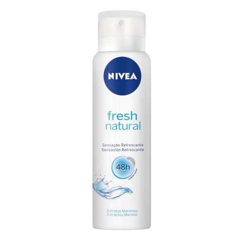 Desodorante Aerosol Nivea Fresh Natural Feminino 150ml