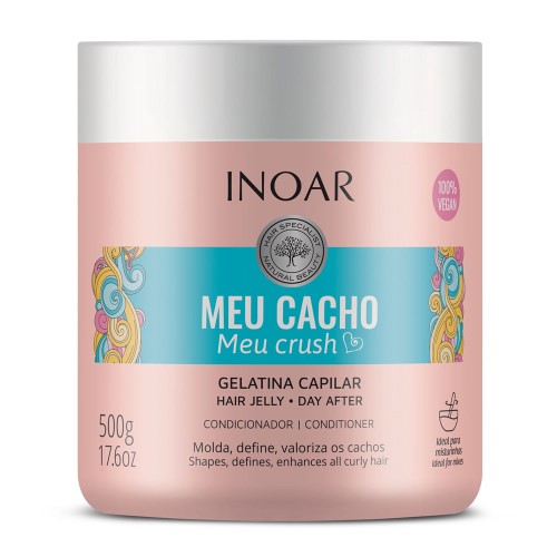 Gelatina Inoar Meu Cacho Meu Crush 500g