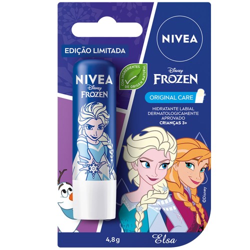 Hidratante Labial Nivea Original Disney Frozen 4,8g