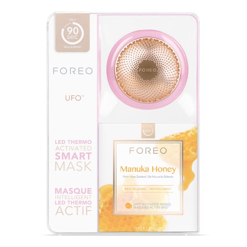 Foreo UFO Pearl Pink Feat Manuka Honey Kit – Dispositivo UFO + Máscaras Faciais