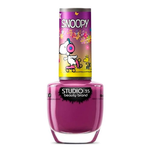 Esmalte Studio 35 Coleção Snoopy #Snoopypatinador com 9ml