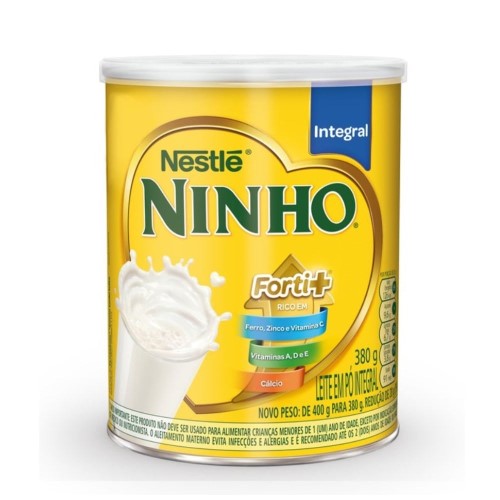 Leite em Pó Ninho Forti+ Integral 380g