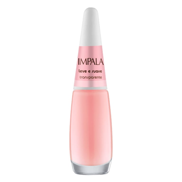 Esmalte Impala A Cor Da Moda Transparente Leve E Suave 7,5ml