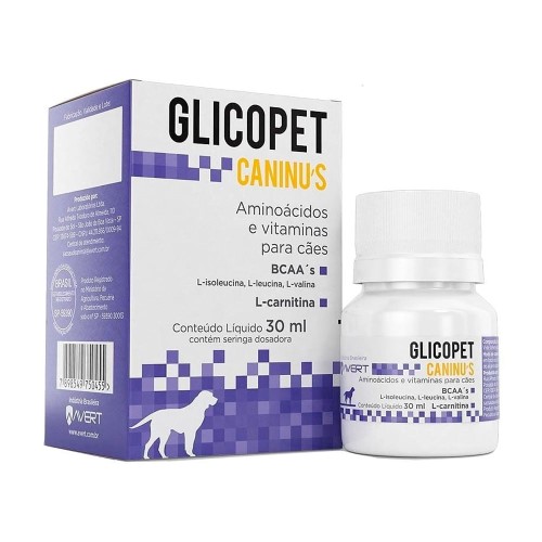 Glicopet Caninus Solução Uso Veterinário 30ml