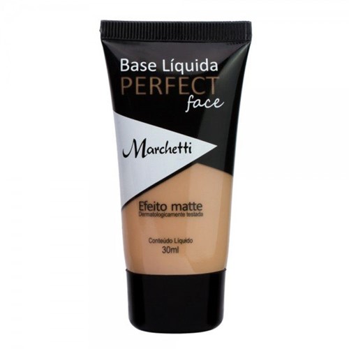 Base Líquida Marchetti Perfect Face Bege Médio 12 30ml