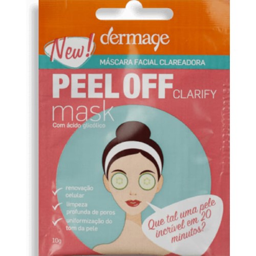 Máscara Facial Clareadora Dermage - Clarify Pell Off Mask