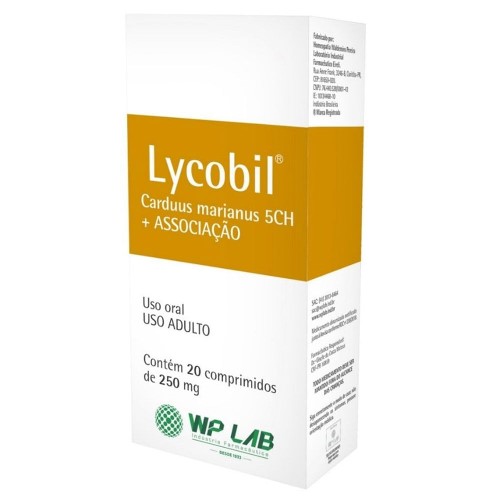 Probiótico Lycobil 20 comprimidos