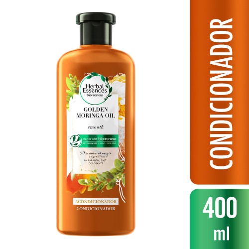 Condicionador Herbal Essences Óleo de Moringa Dourado