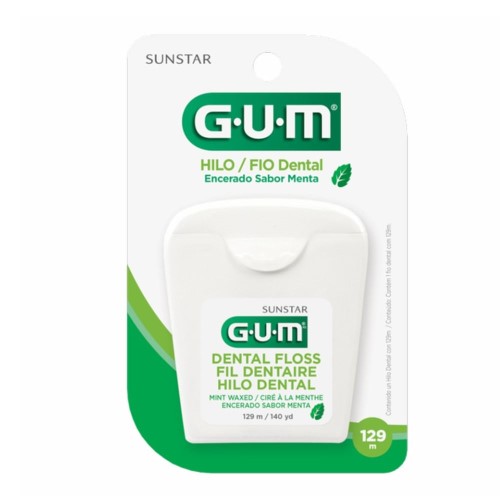 Fio Dental Sunstar Gum Sabor Menta 129m