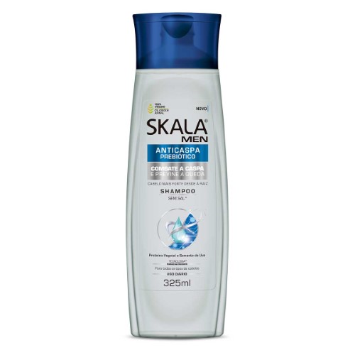 Shampoo Skala Men Anticaspa com 325ml