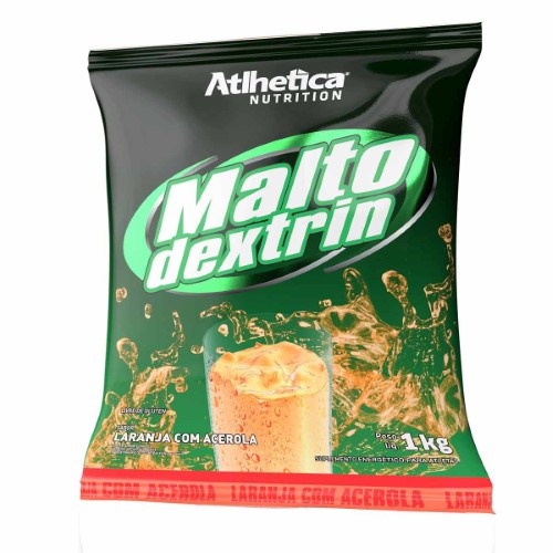 Maltodextrin Atlhetica Nutrition Laranja com Acerola 1kg