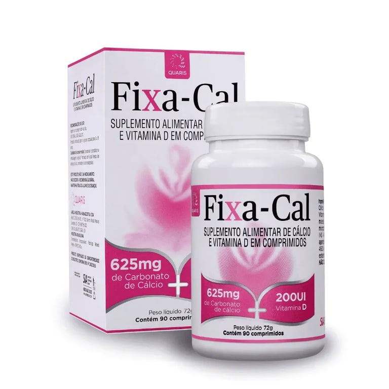 Fixa Cal Cálcio 625mg 90 Comprimidos