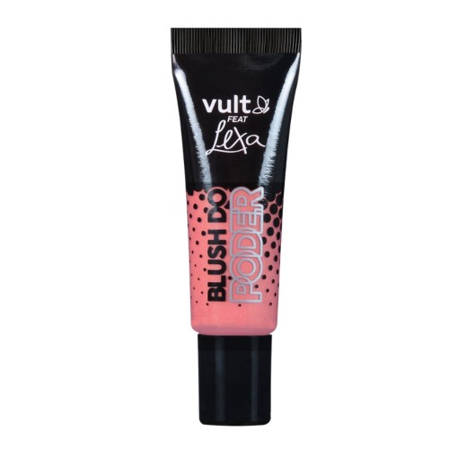 Blush Líquido Vult Feat Lexa Poder Rosa Pronta Pro Combate 10ml