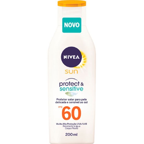 Protetor Solar Corporal Nivea Sun Protect & Sensitive FPS60