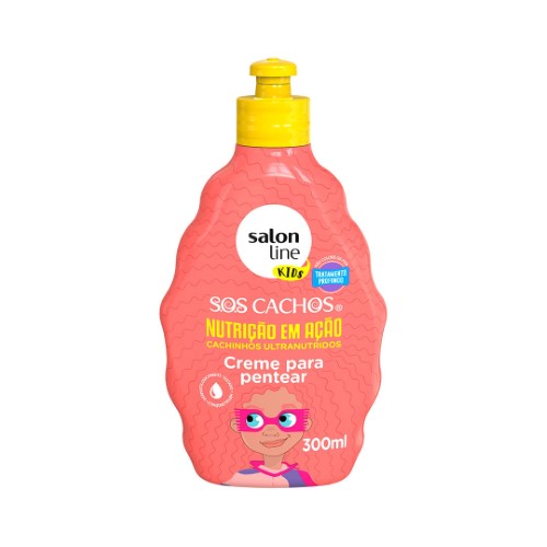 Creme para Pentear Salon Line Kids SOS Cachos Nutrição em Ação 300ml